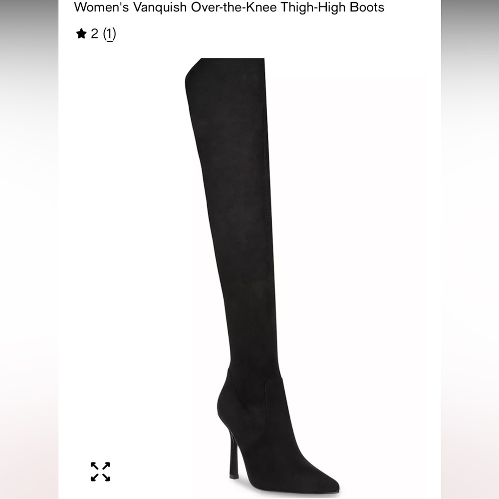 Steve Madden Black Over-the-Knee Boots